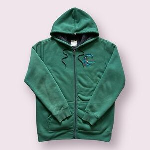 Vintage O’Neill Zip-Up Hoodie - Green